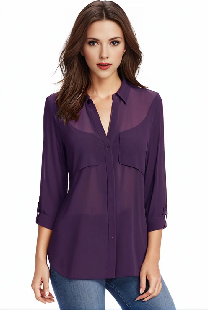 plus size casual blouse women s plus solid half sleeve turn down collar tunic top 143777