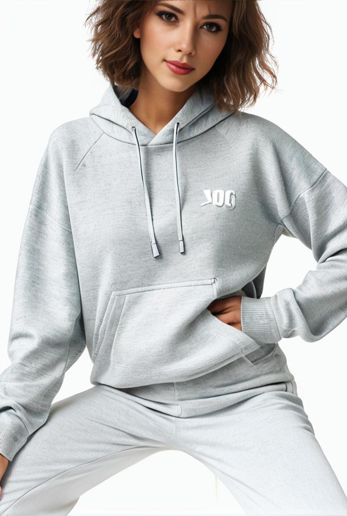 plus size casual sweatshirt women s plus solid waffle long sleeve drawstring hooded pullover sweatshirt with kangaroo pockets casual tops for fall winter women s clothing 144236