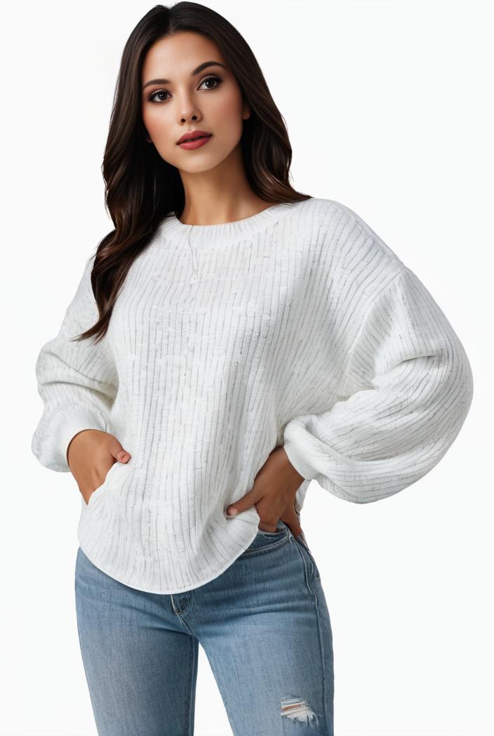 plus size casual sweatshirt women s plus solid waffle pattern long sleeve round neck sweatshirt 144247
