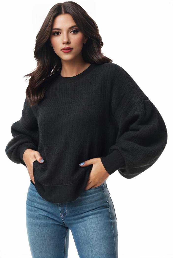 plus size casual sweatshirt women s plus solid waffle pattern long sleeve round neck sweatshirt 144257