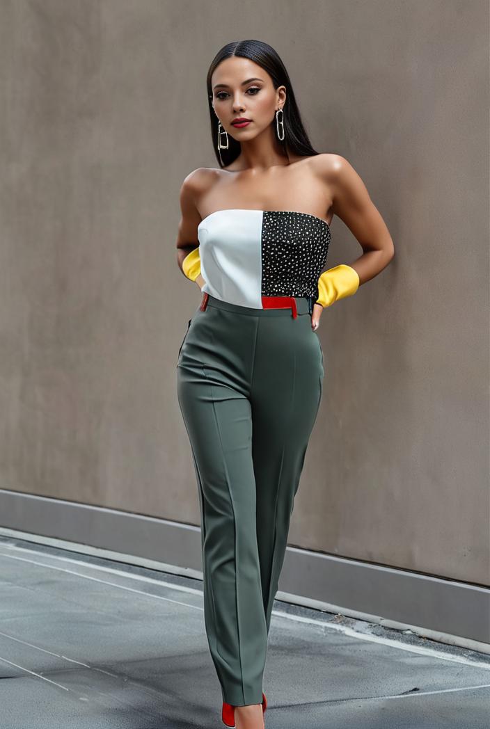 flare leg trousers stylish flared pants perfect for spring summer women s apparel 105898