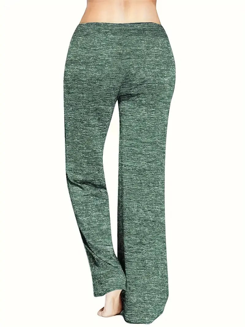 Paw Print Drawstring Loose Pants, Comfy Women's Trousers