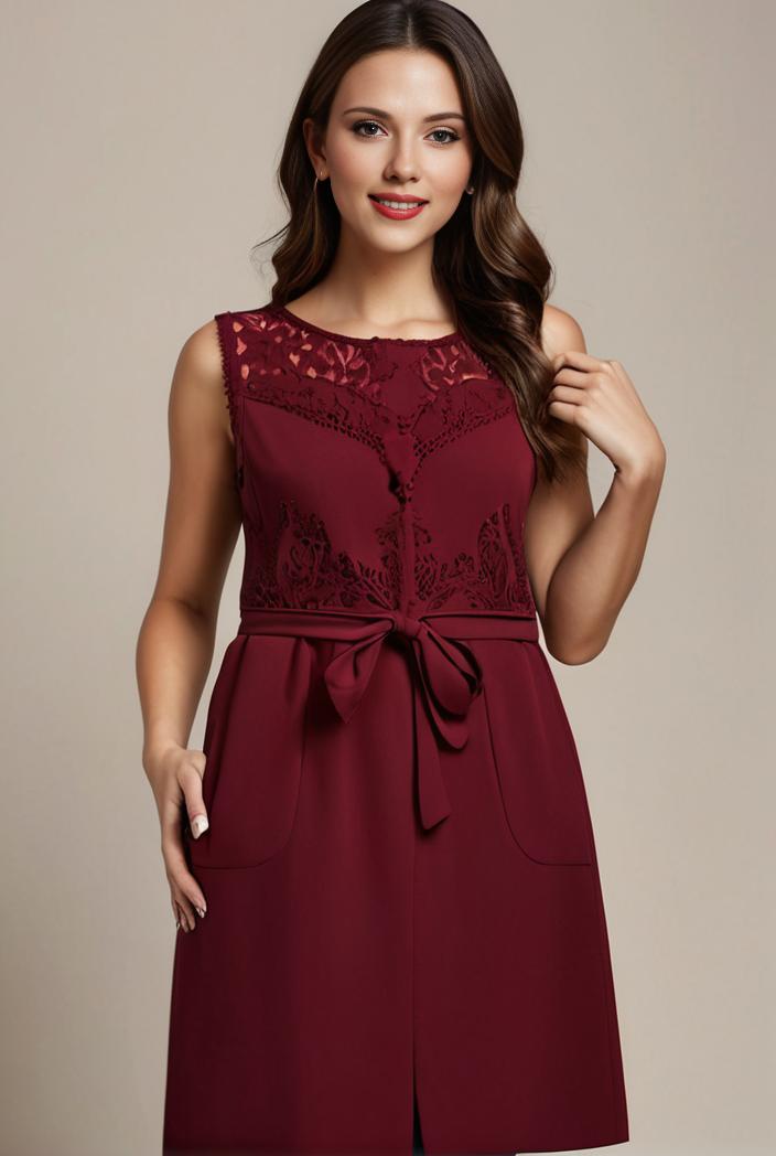 elegant chiffon maxi evening dress with lace cap sleeve 124706