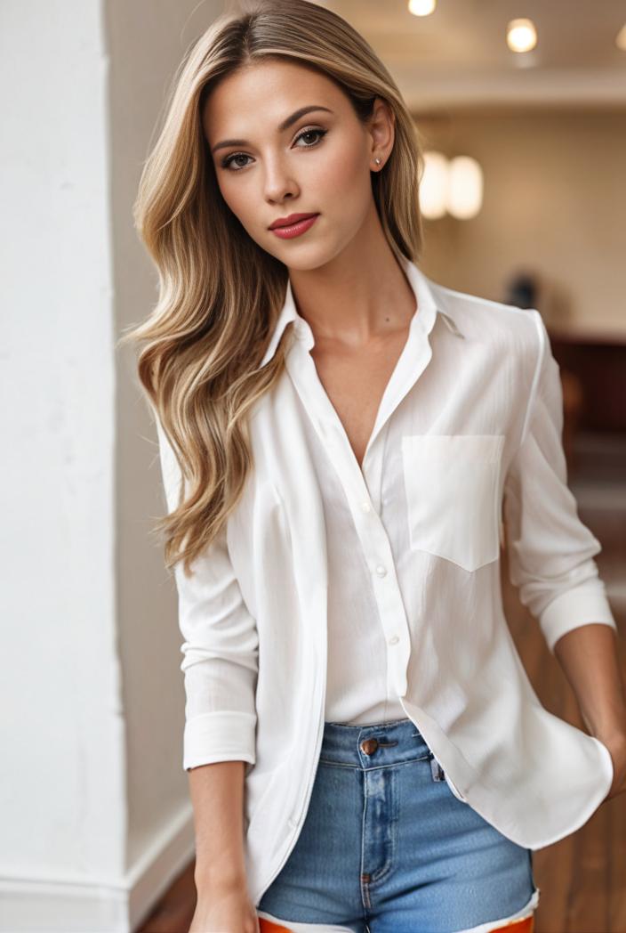 ladies solid button up blazer with long sleeves casual lapel design 108204