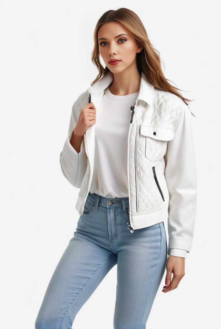 lapel denim coat with long sleeves and buttoned flap pockets stylish women s jacket 108260