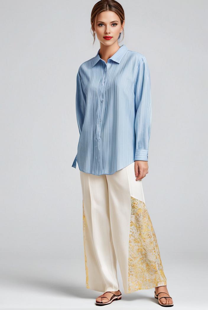 pleated high waist commuting temperament maxi dress 135486