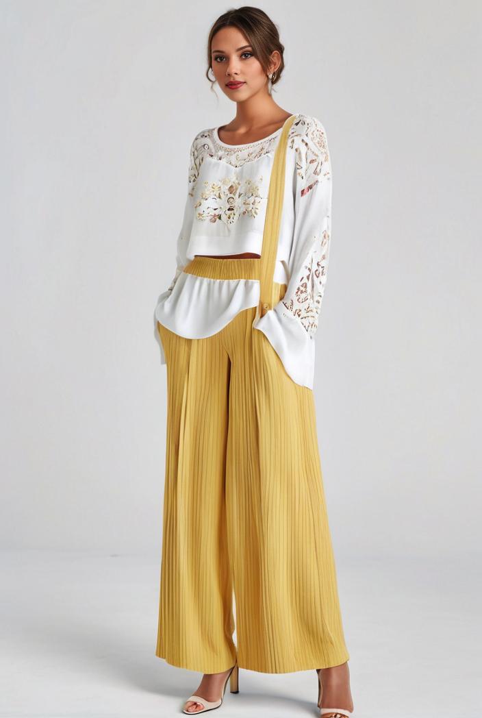 pleated high waist commuting temperament maxi dress 135498