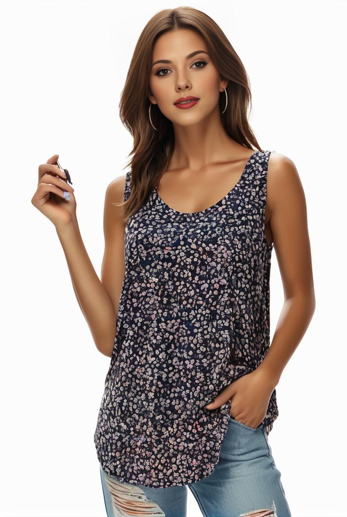 plus size boho tank top women s plus paisley print square neck medium stretch ruched tank top 137477