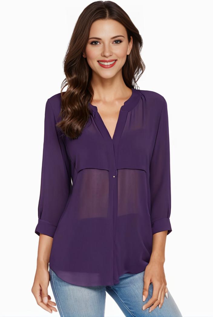 plus size casual blouse women s plus solid half sleeve turn down collar tunic top 137579