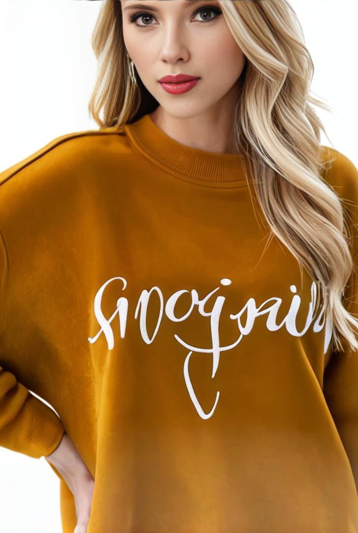 plus size casual sweatshirt women s plus ombre letter heart print raglan sleeve round neck slight stretch pullover sweatshirt 137968
