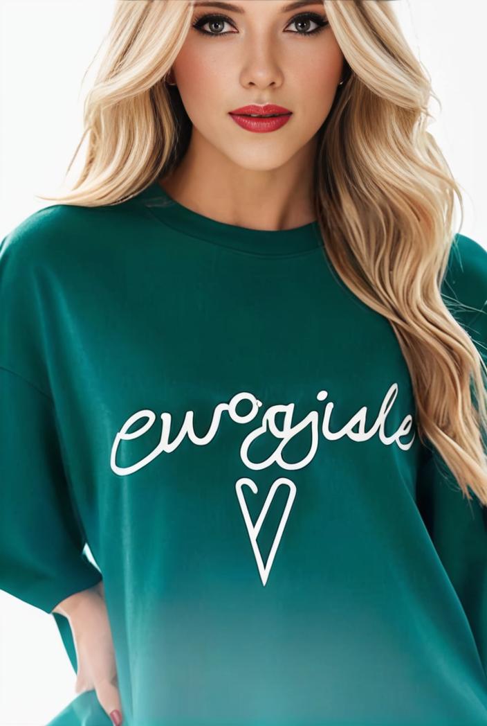 plus size casual sweatshirt women s plus ombre letter heart print raglan sleeve round neck slight stretch pullover sweatshirt 137980