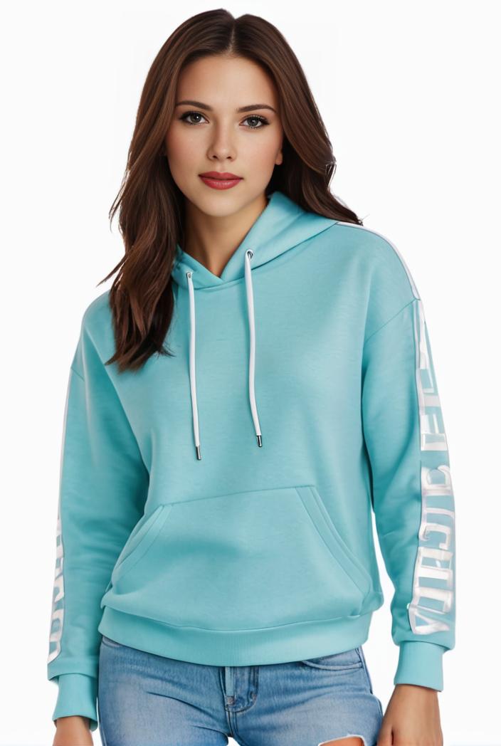 plus size casual sweatshirt women s plus solid cut out long sleeve slight stretch drawstring hoodie with pocket 137997