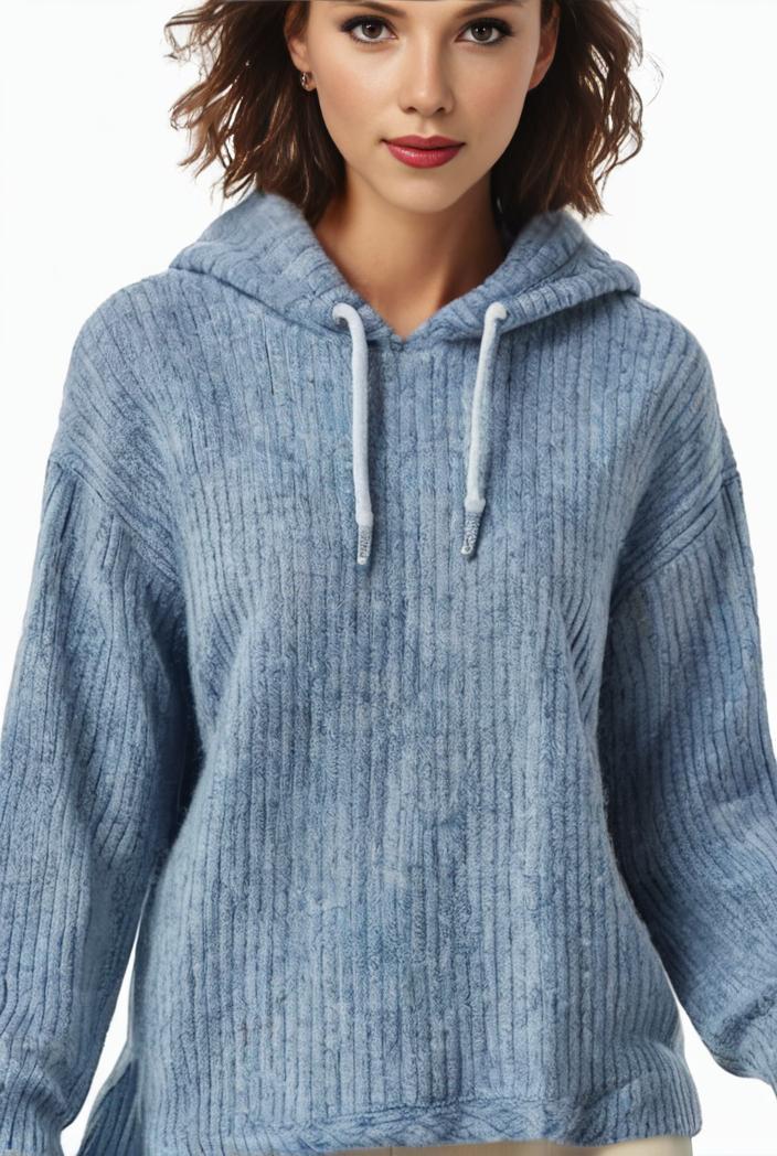 plus size casual sweatshirt women s plus solid waffle long sleeve drawstring hooded pullover sweatshirt with kangaroo pockets casual tops for fall winter women s clothing 138031