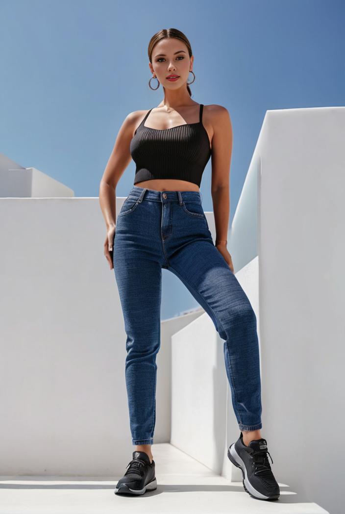 random print high waist stretchy casual leggings pants 111669