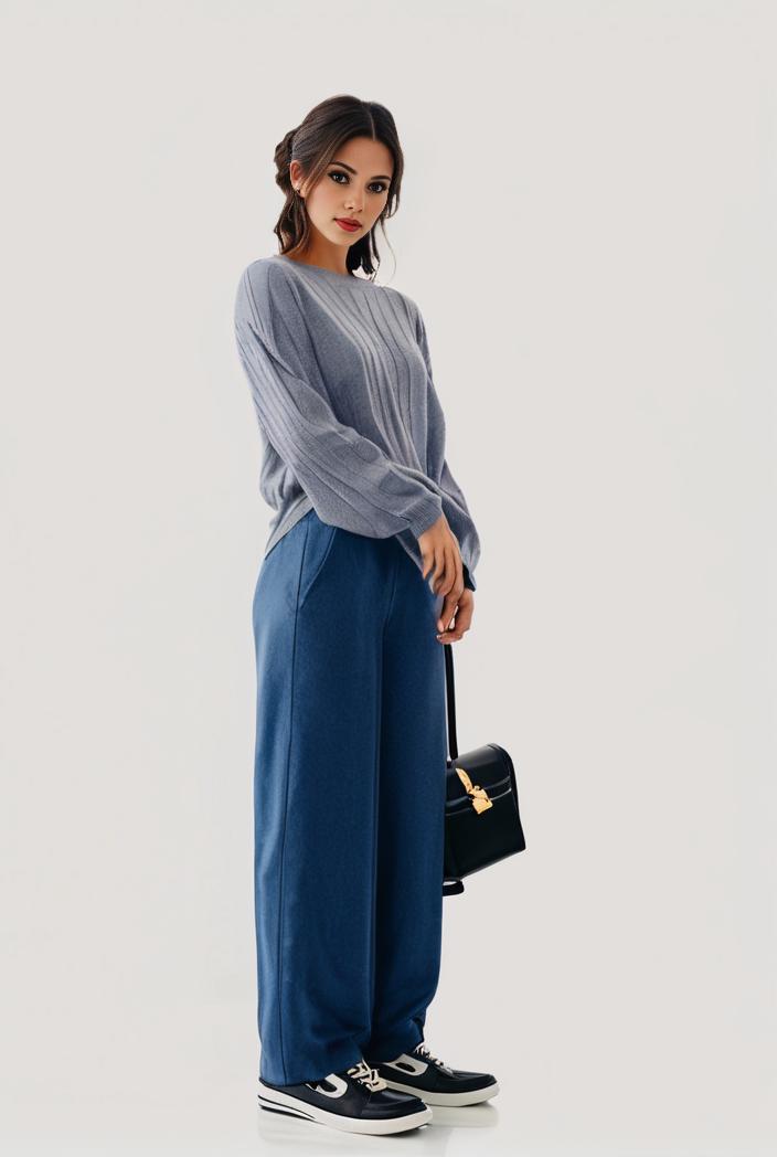 relaxed fit blue denim romper with slant pockets distressed denim coverall stylish women s denim outfit 111892