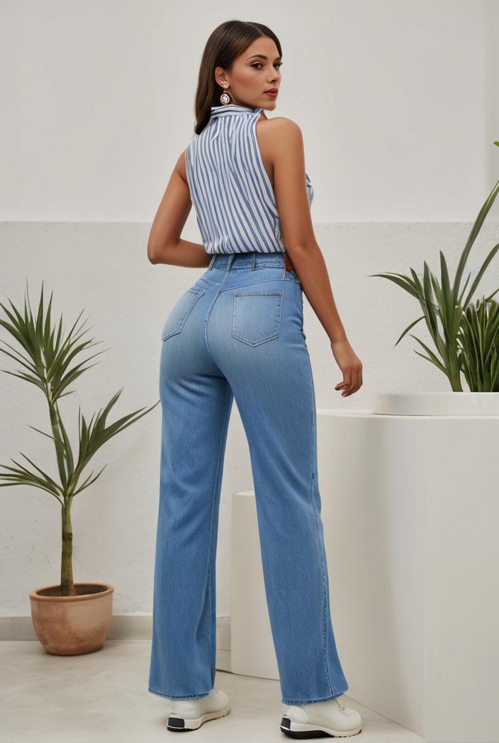 relaxed fit denim jumpsuit with slant pockets non elastic washed denim overalls women s denim apparel 111932