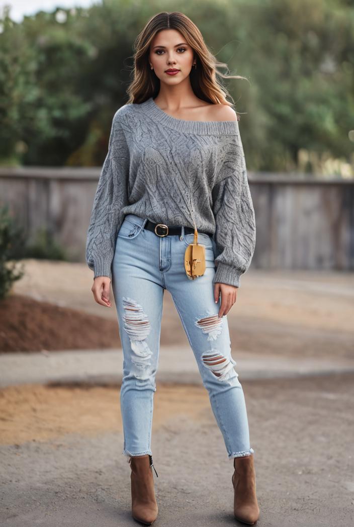 ripped light blue skinny jeans with frayed distressed legs 112498