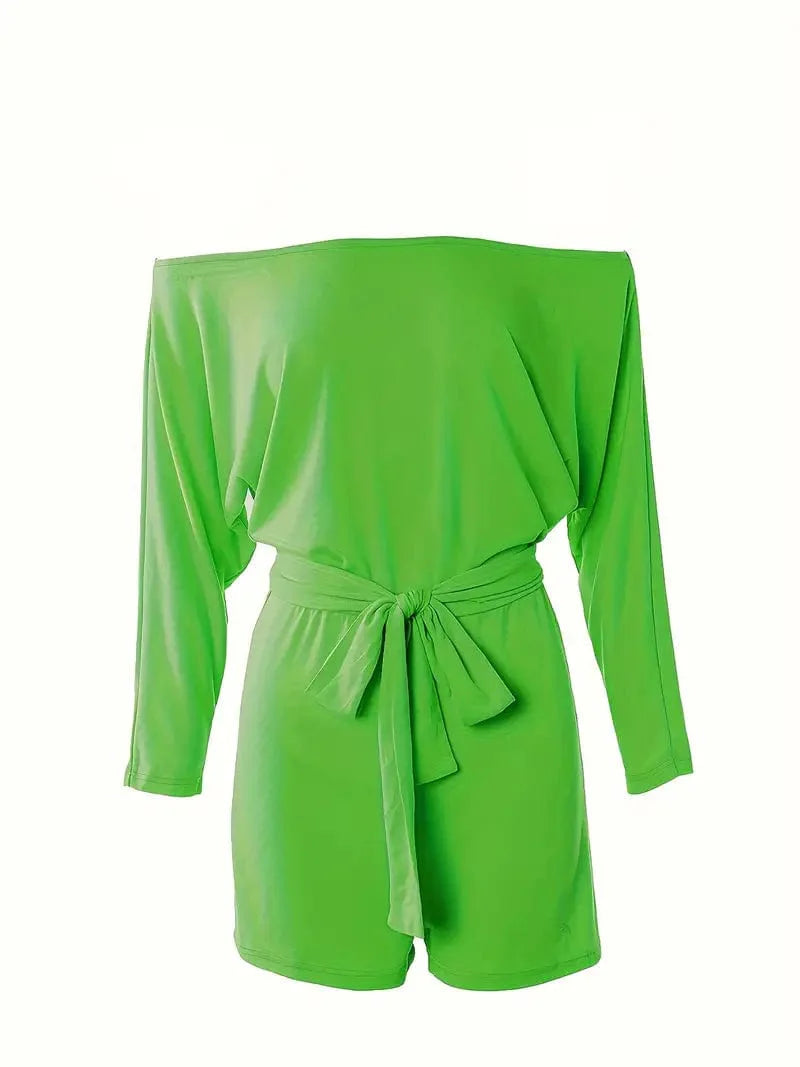 Stylish Off Shoulder Summer Jumpsuit for Women