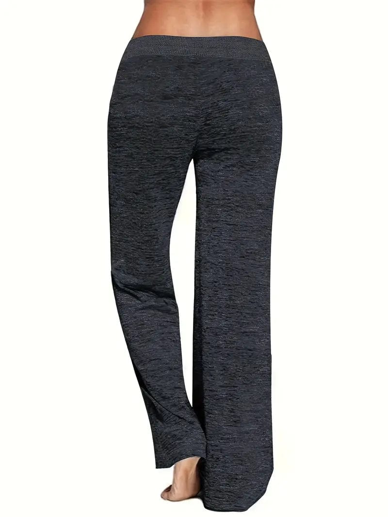 Paw Print Drawstring Loose Pants, Comfy Women's Trousers