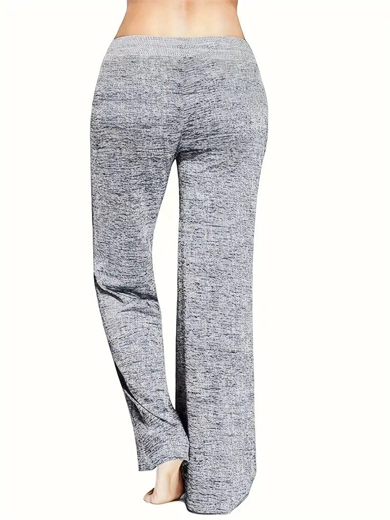 Butterfly Print Drawstring Pants for Women