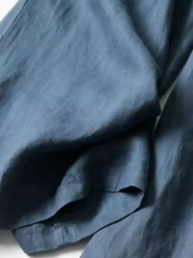 Stylish Wide Leg Trousers, Relaxed Palazzo Pants for Spring & Summer, Women's Fashion