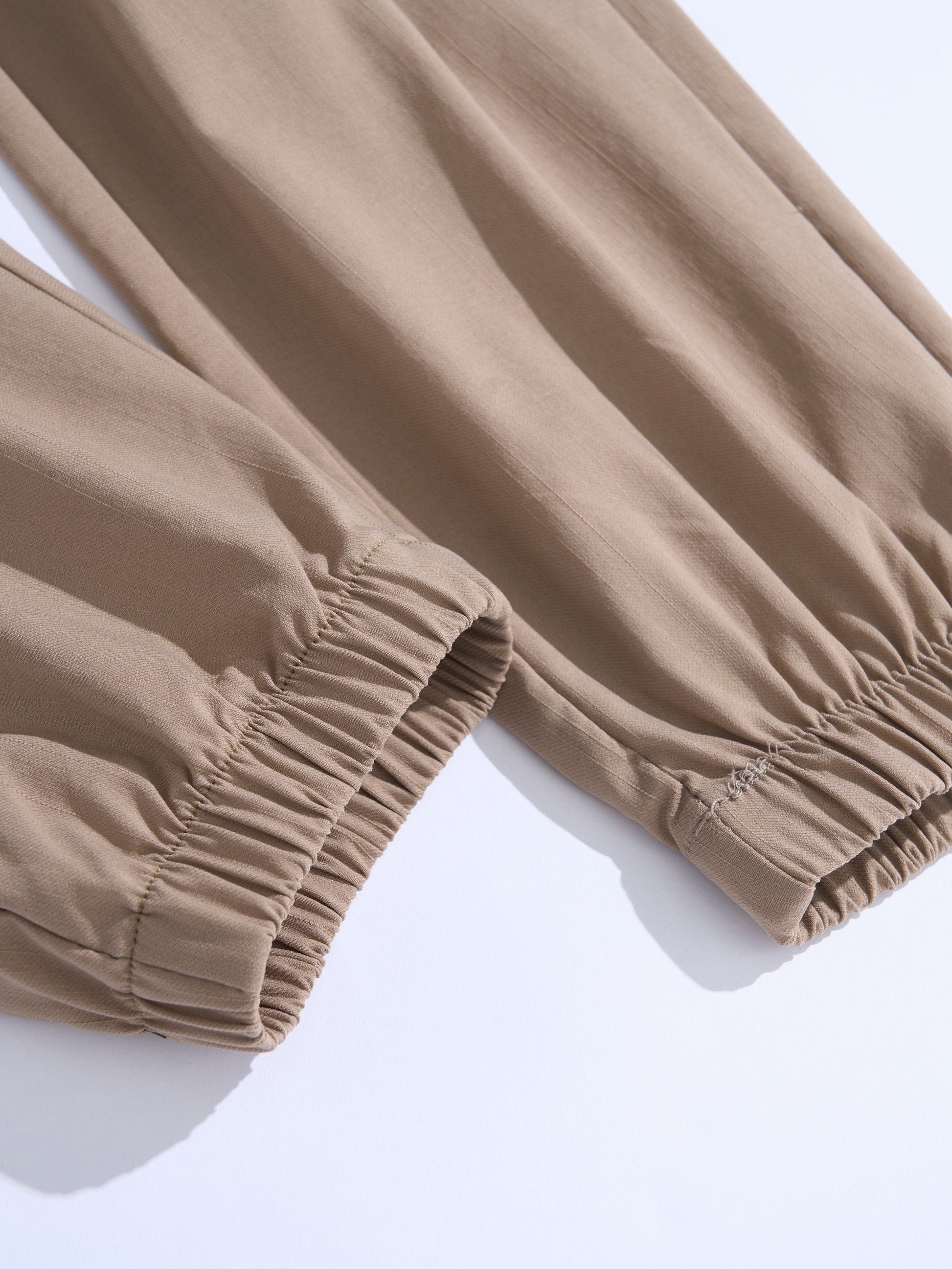 Casual Solid Drawstring Cargo Athleisure Sports Pants