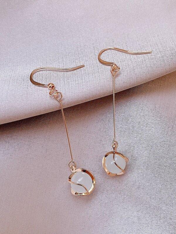 Elegant Cat Eye Stone Earrings for Stylish Women