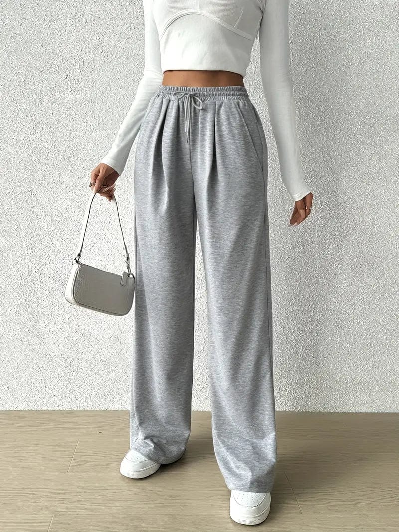 Comfortable Slouchy Drawstring Sweatpants for Women