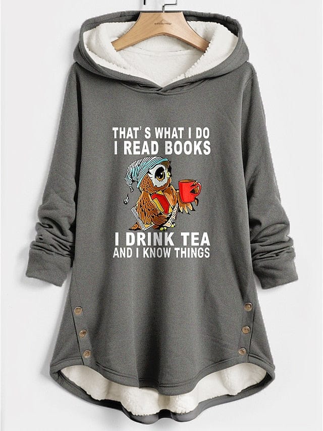 Cozy Sherpa-Lined Women's Hoodie Sweatshirt