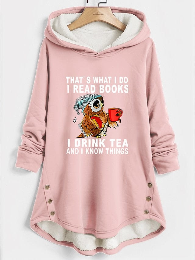 Cozy Sherpa-Lined Women's Hoodie Sweatshirt