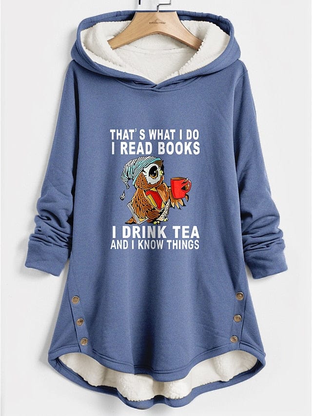 Cozy Sherpa-Lined Women's Hoodie Sweatshirt