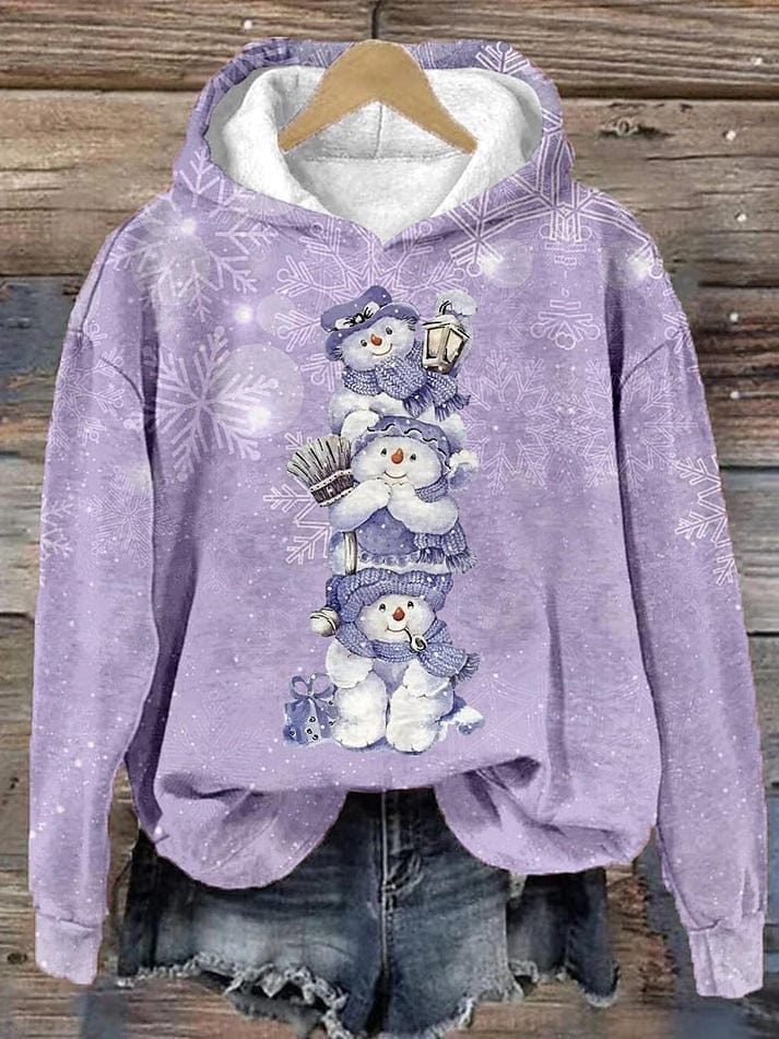 Cute Cat Print Women's Hoodie Sweatshirt for Fall & Winter