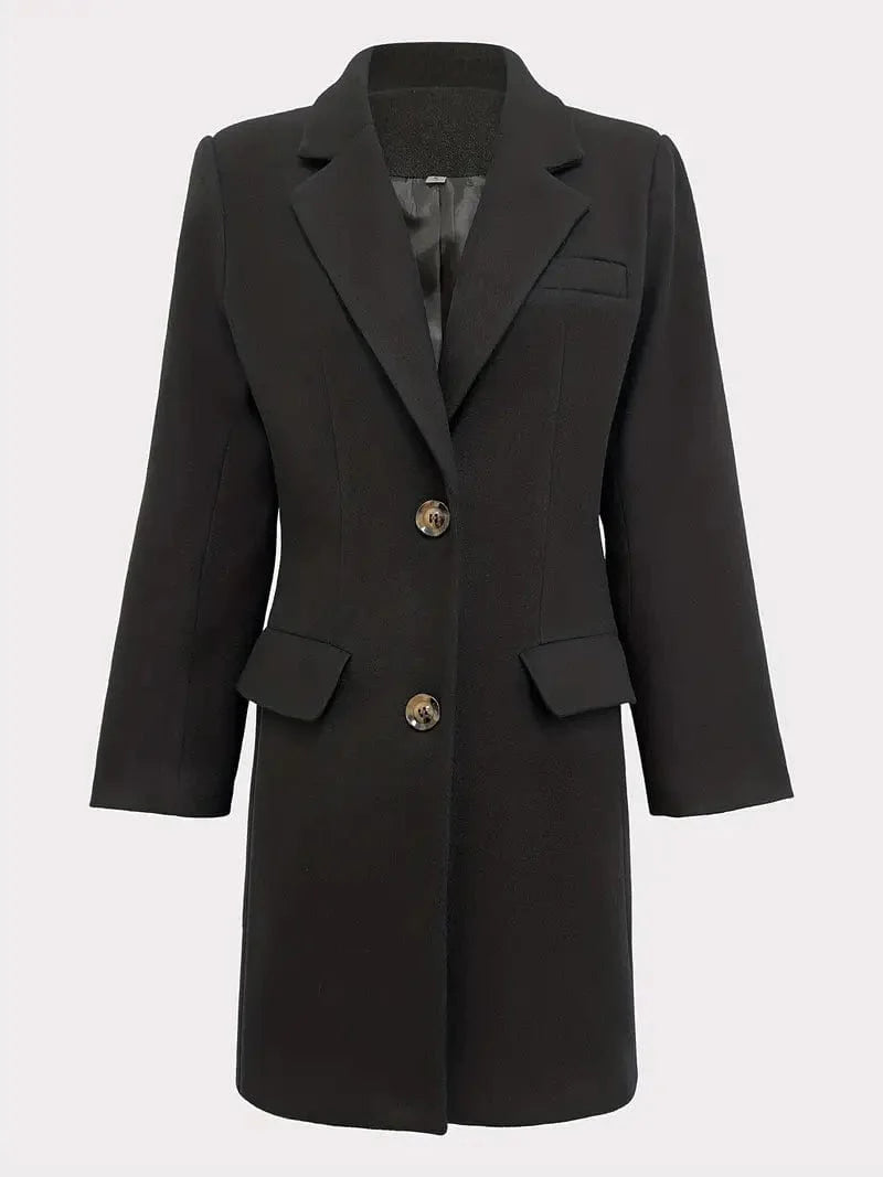 Stylish Long Sleeve Jacket for Autumn & Winter - Women's Outerwear