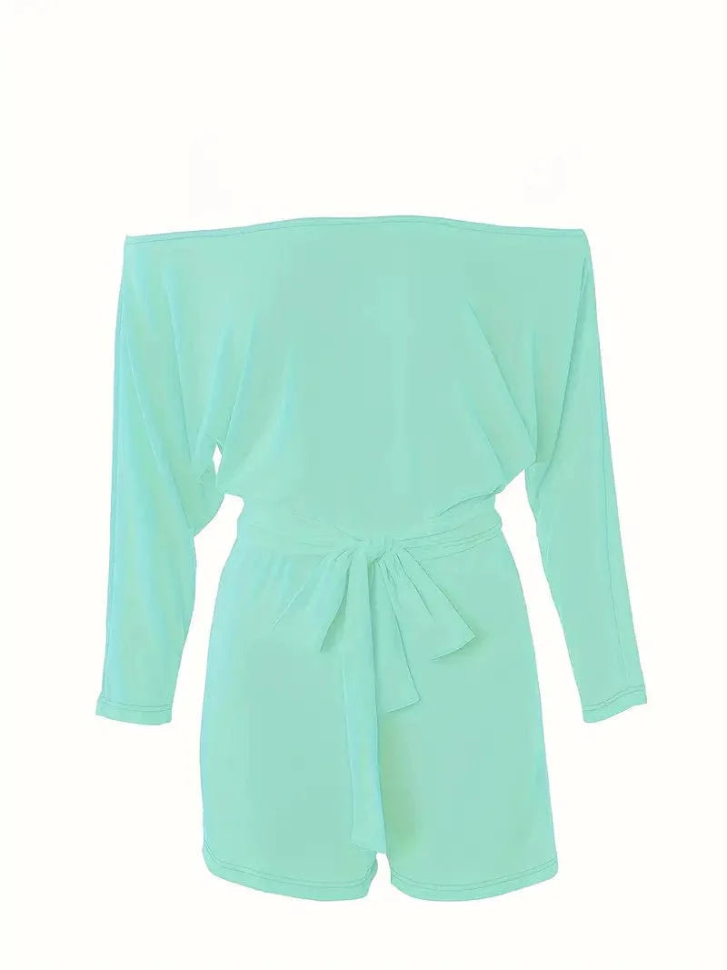 Stylish Off Shoulder Summer Jumpsuit for Women