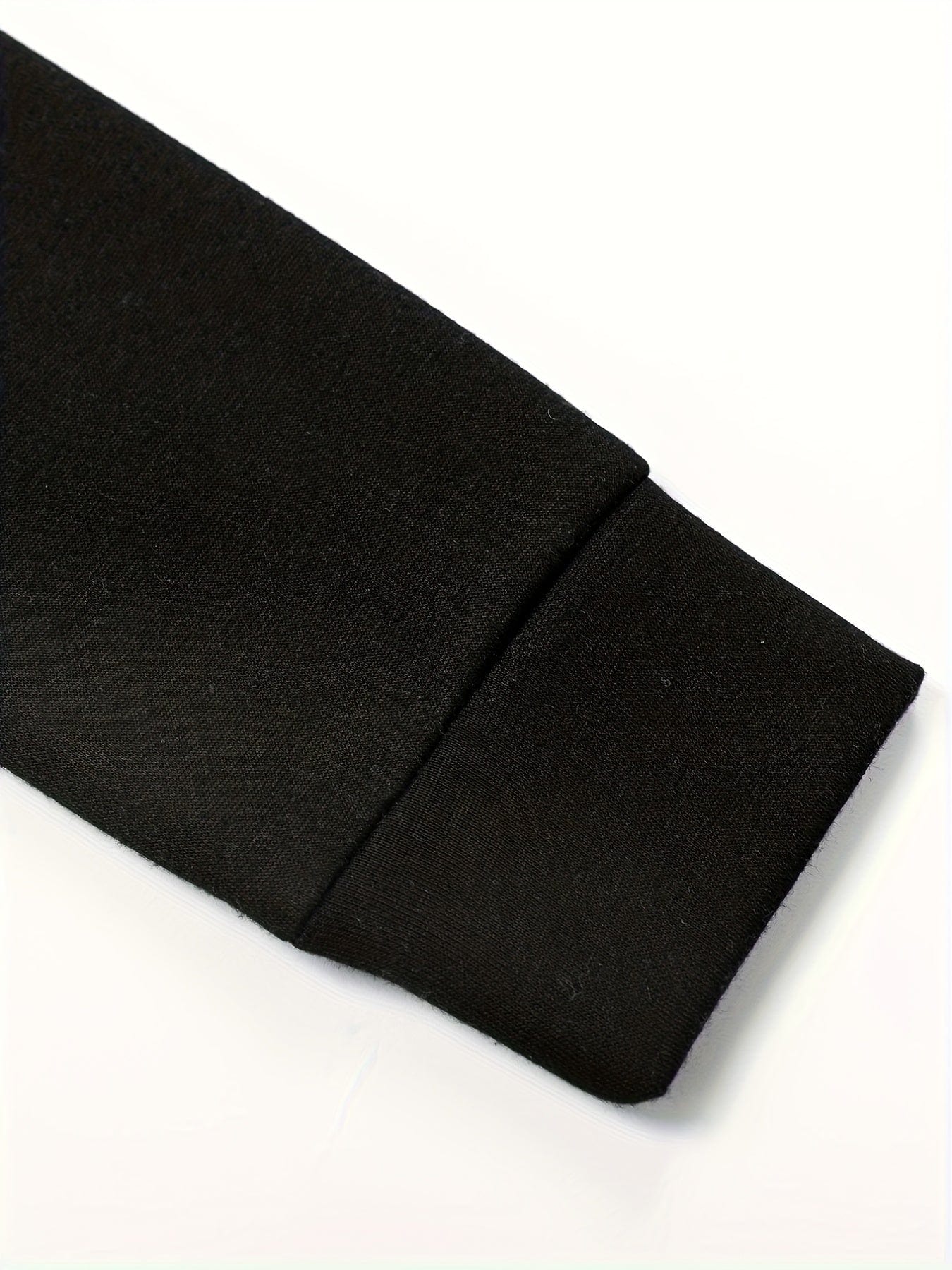 Elastic Hem Fleece Lining Drawstring Hoodie & Jogging Pants Two-Piece Set