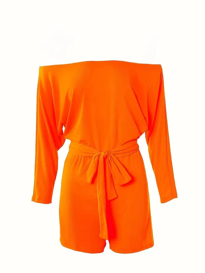 Stylish Off Shoulder Summer Jumpsuit for Women