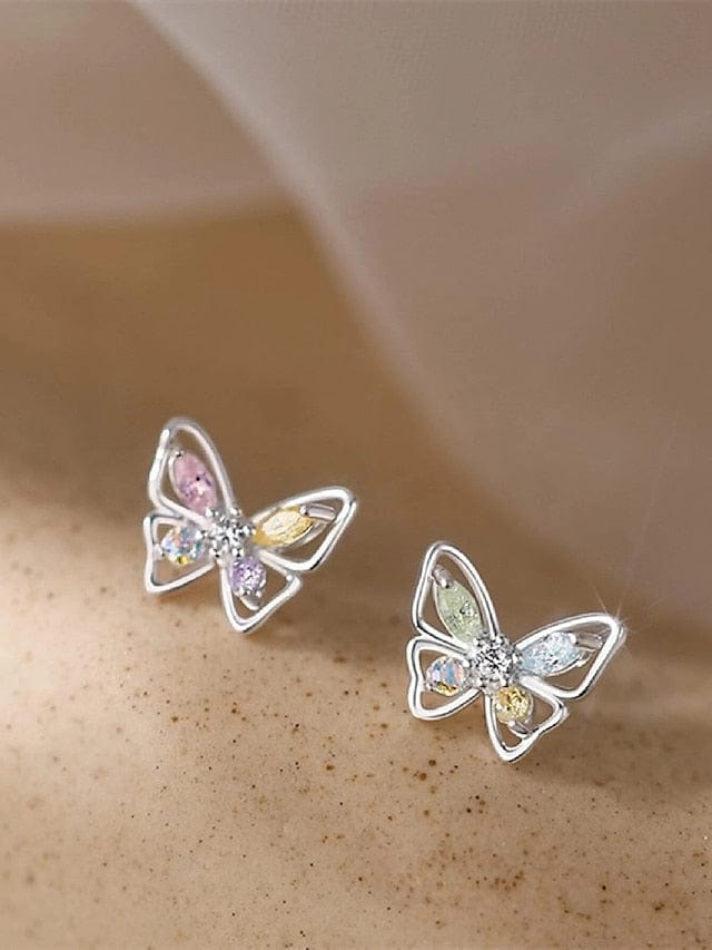 Alloy Stud Earrings for Women: Festive Jewelry for Christmas, Birthday, and Evening Parties