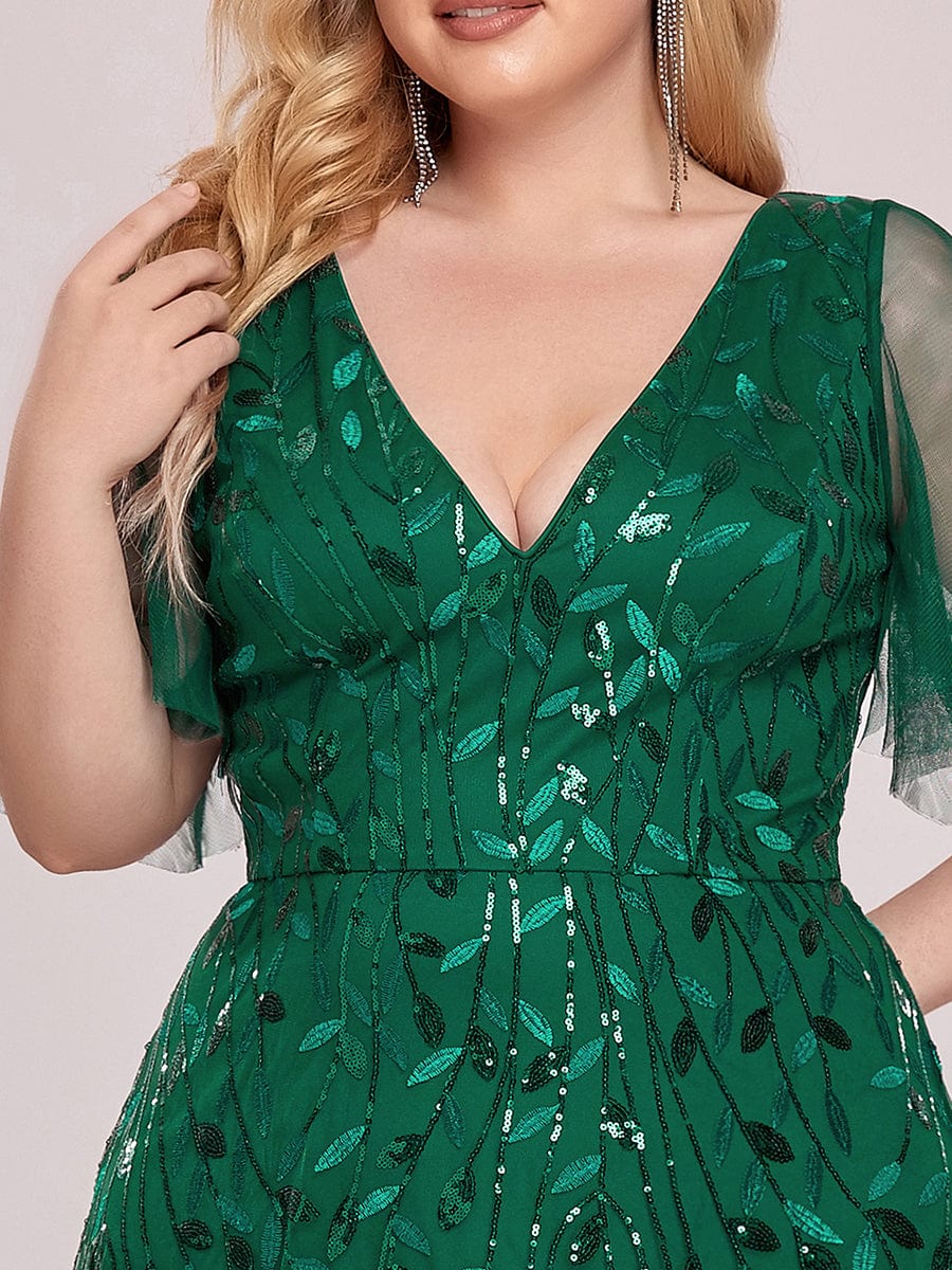 Plus Size Floor Length Formal Evening Gowns for Weddings