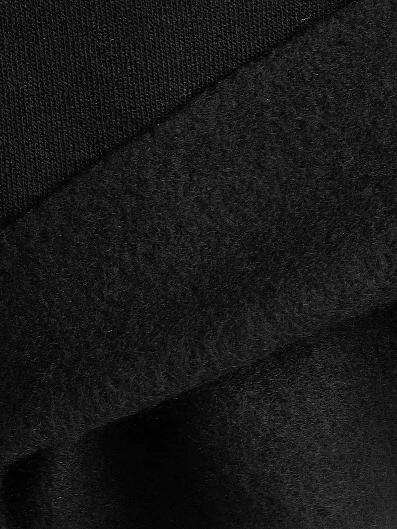 Solid Drawstring Long Sleeve Pullover Cropped Hoodie