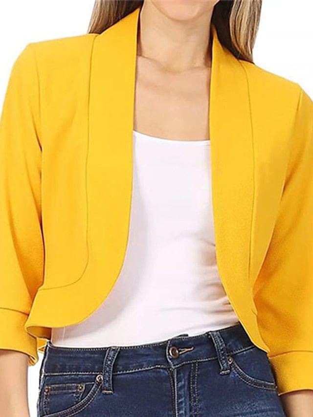 Women's Stylish Warm Winter Blazer - Streetwear Office Jacket