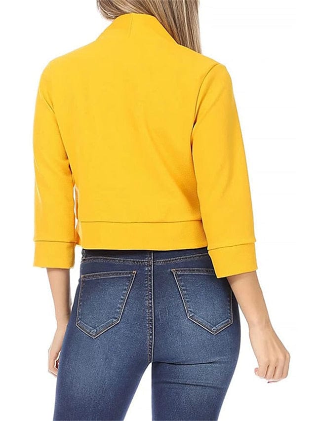 Women's Stylish Warm Winter Blazer - Streetwear Office Jacket