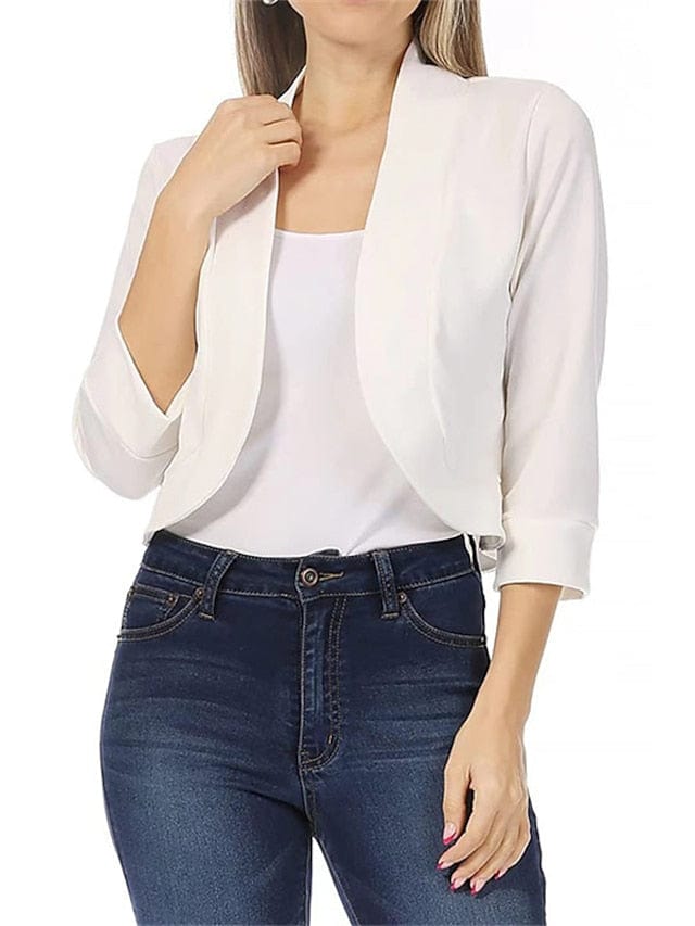 Women's Stylish Warm Winter Blazer - Streetwear Office Jacket