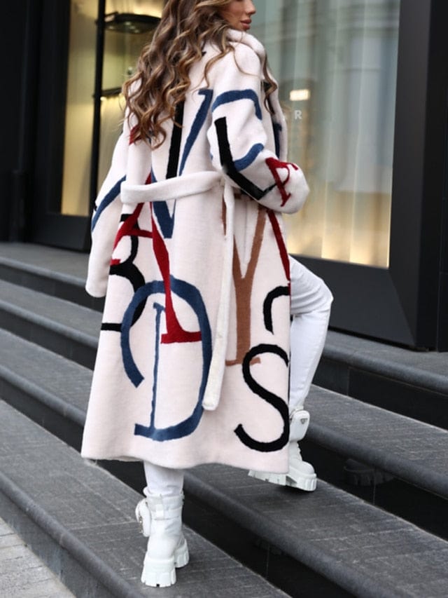 Stylish and Warm Women's Long Coat for Fall and Winter