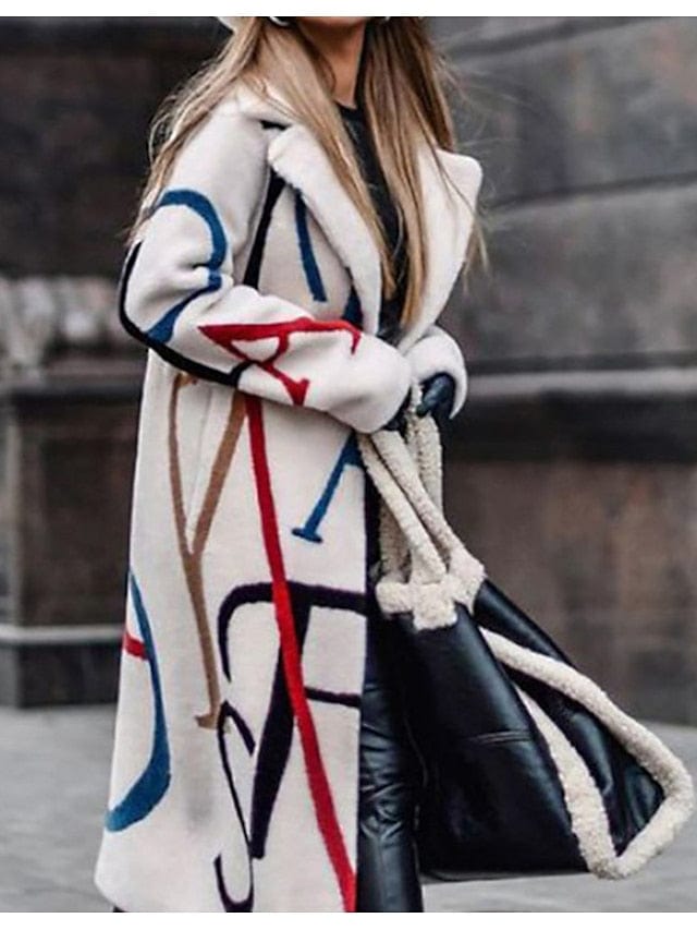 Stylish and Warm Women's Long Coat for Fall and Winter