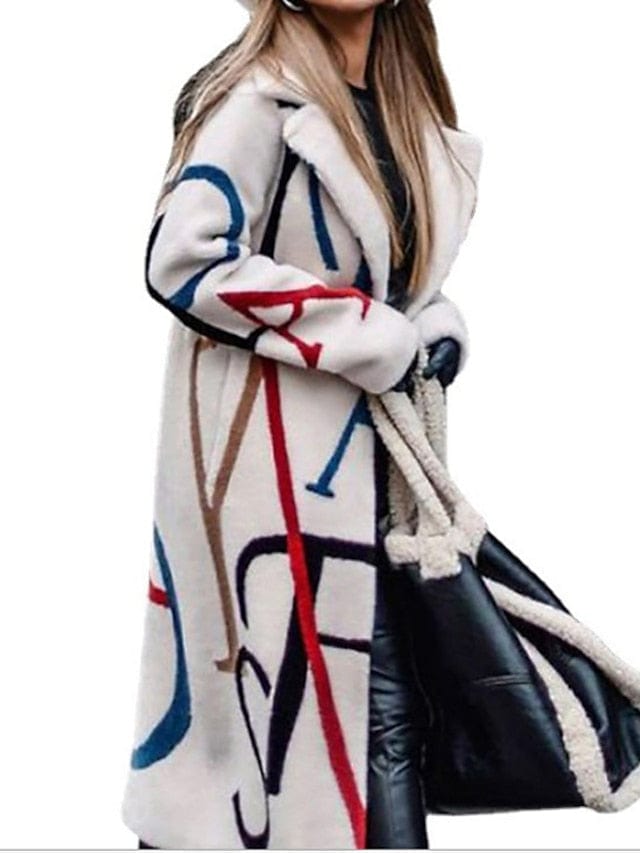 Stylish and Warm Women's Long Coat for Fall and Winter