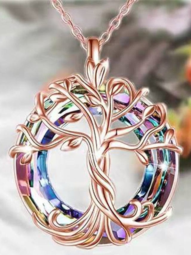 Elegant Street Tree Necklaces for Stylish Women