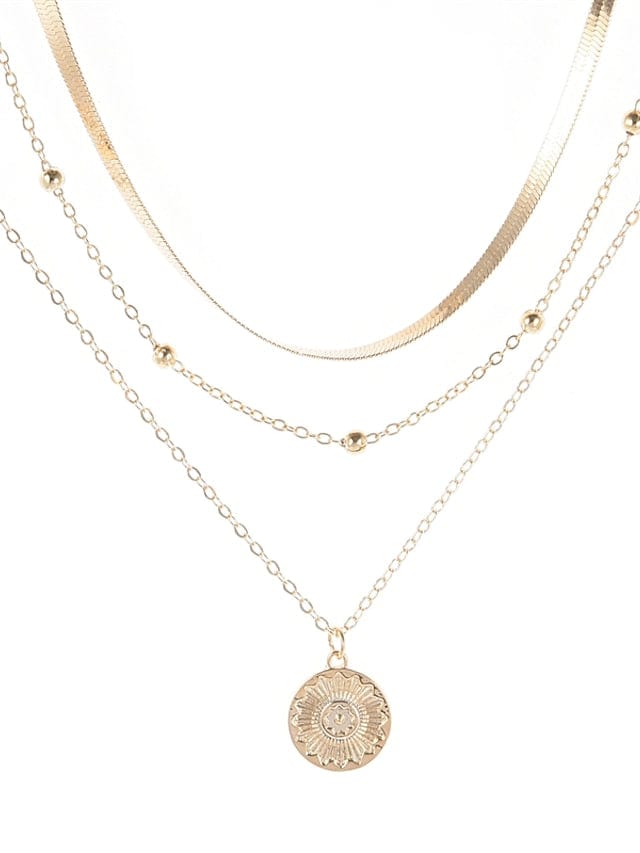 Outdoor Flower Necklace for Women - Elegant Fashion Accessory