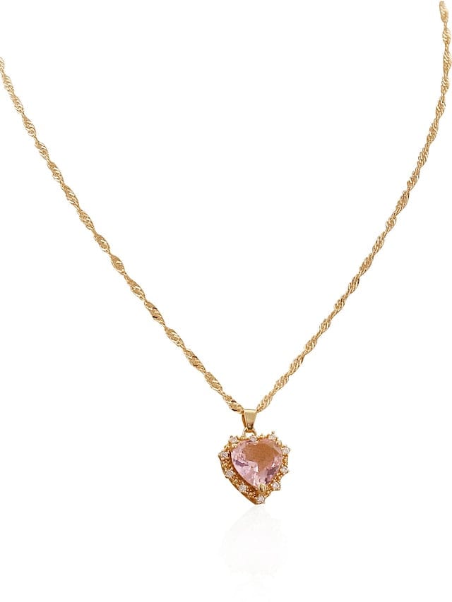 Heart Shaped Women's Outdoor Necklace Fashion Piece
