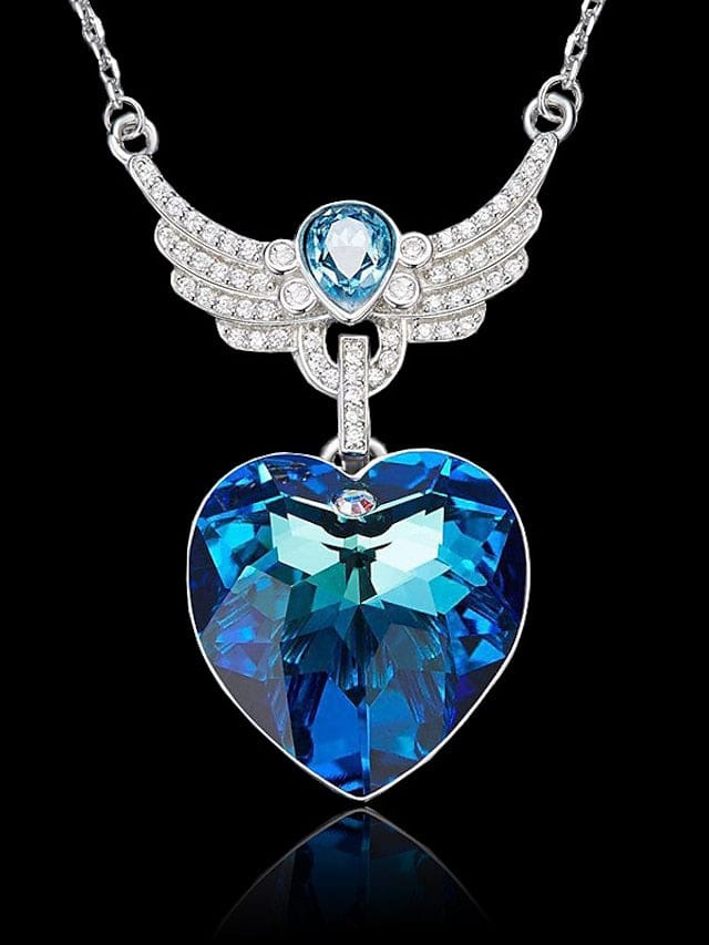 Romantic Street Heart Necklace for Women