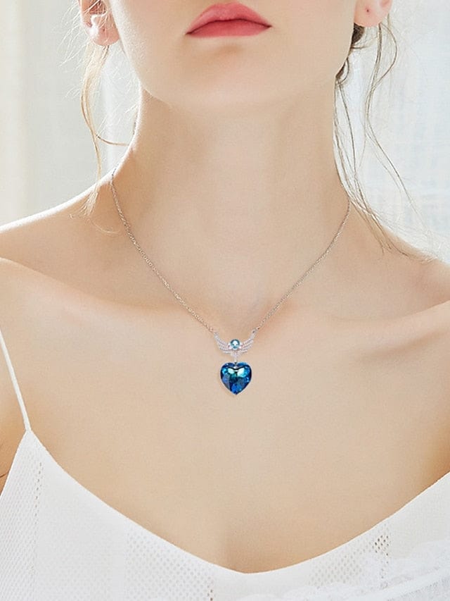 Romantic Street Heart Necklace for Women